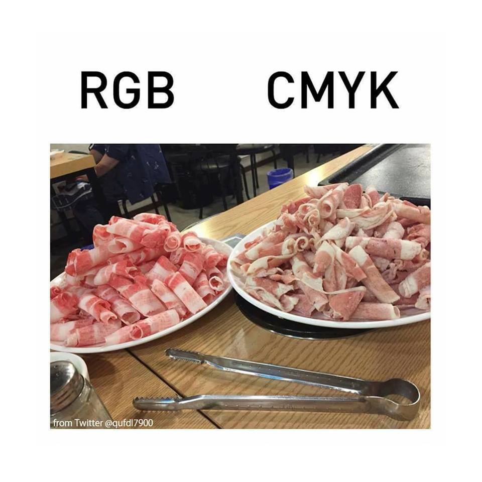 CMYK vs RGB